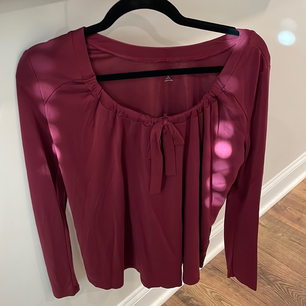 NWOT Kensie peasant top